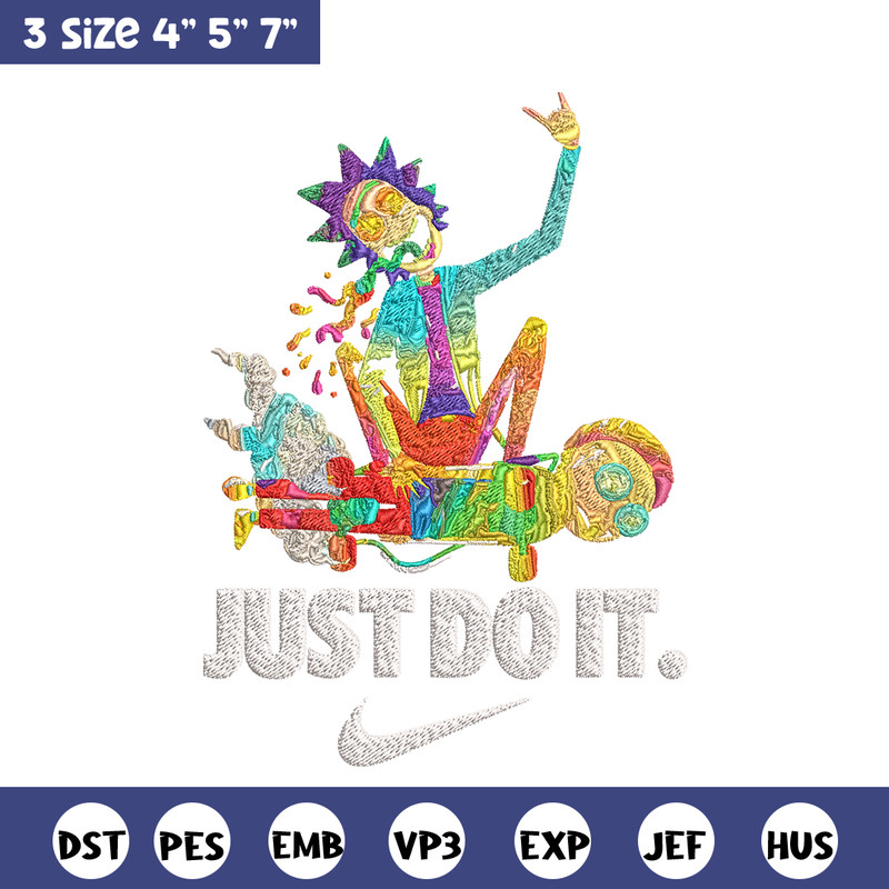 Just do it cartoon Nike Embroidery design, Cartoon Embroidery, Nike design, Embroidery file, Instant download..jpg