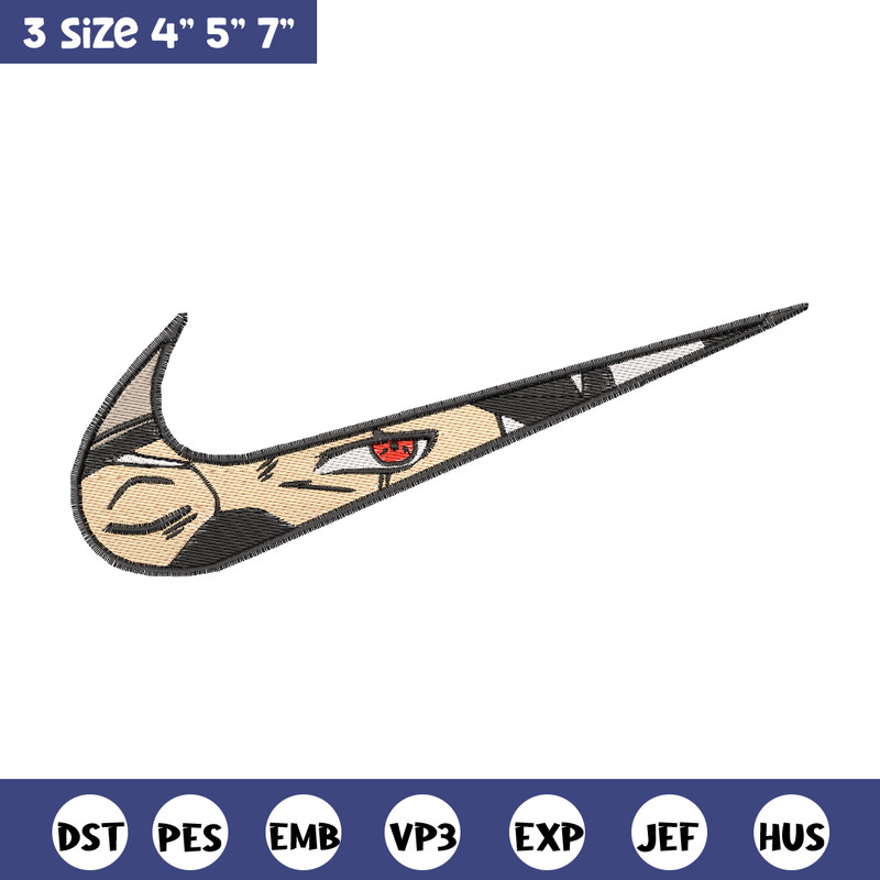 Kakashi Hatake eyes Nike embroidery design, Naruto embroidery, nike design, anime design, anime shirt, Digital download.jpg