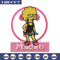 Moschino Milano Lisa Simpson Embroidery design, Simpson Embroidery, cartoon design, Embroidery File, Digital download..jpg