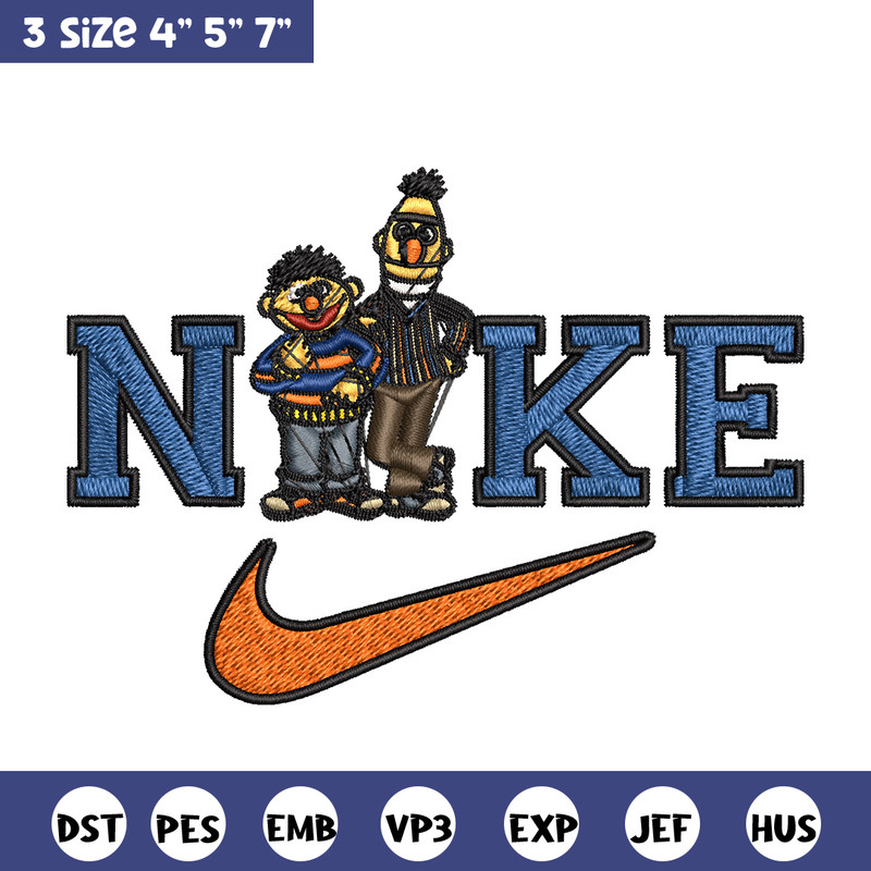 Nike cartoon Embroidery Design, Nike Embroidery, Brand Embroidery, Embroidery File, Logo shirt, Digital download.jpg