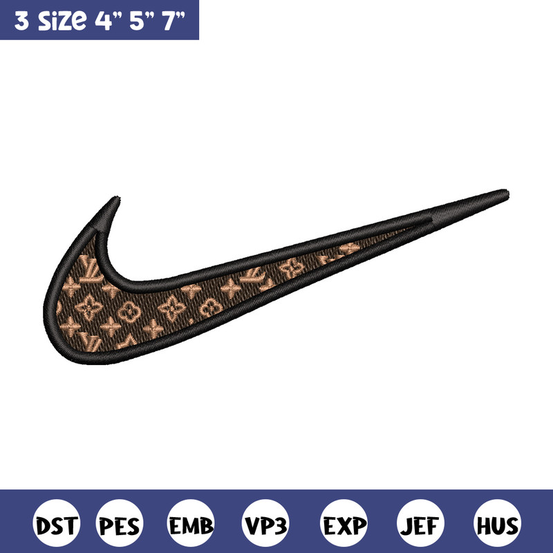 Nike lv logo embroidery design, Lv embroidery, Nike design, Embroidery shirt, Embroidery file, Digital download.jpg