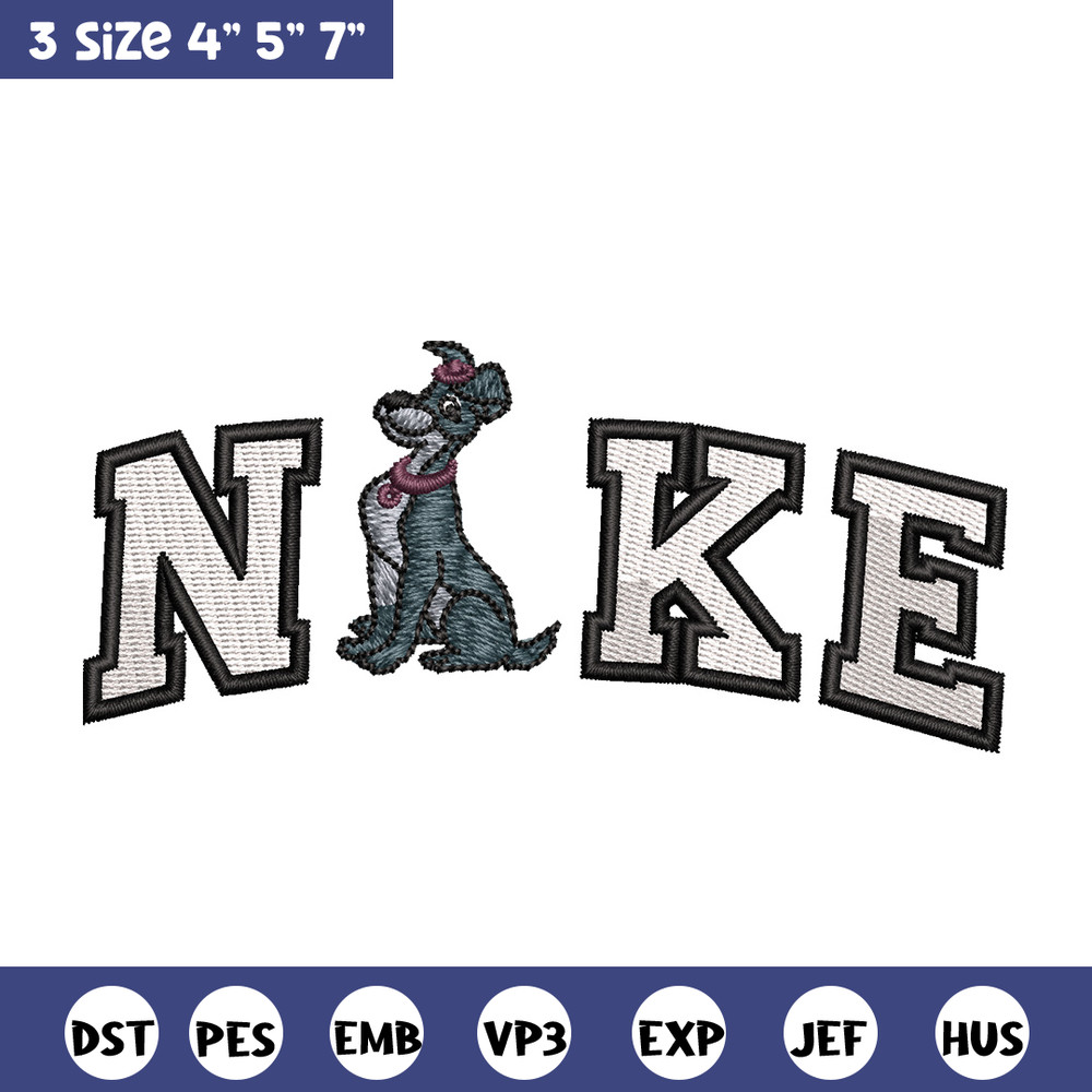 Nike x dog embroidery design, Dog embroidery, Nike design, Embroidery shirt, Embroidery file, Digital download.jpg