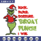 Rock Paper Scissors Throat Punch Grinch Embroidery design, Grinch Christmas Embroidery, Grinch design, Digital download.jpg