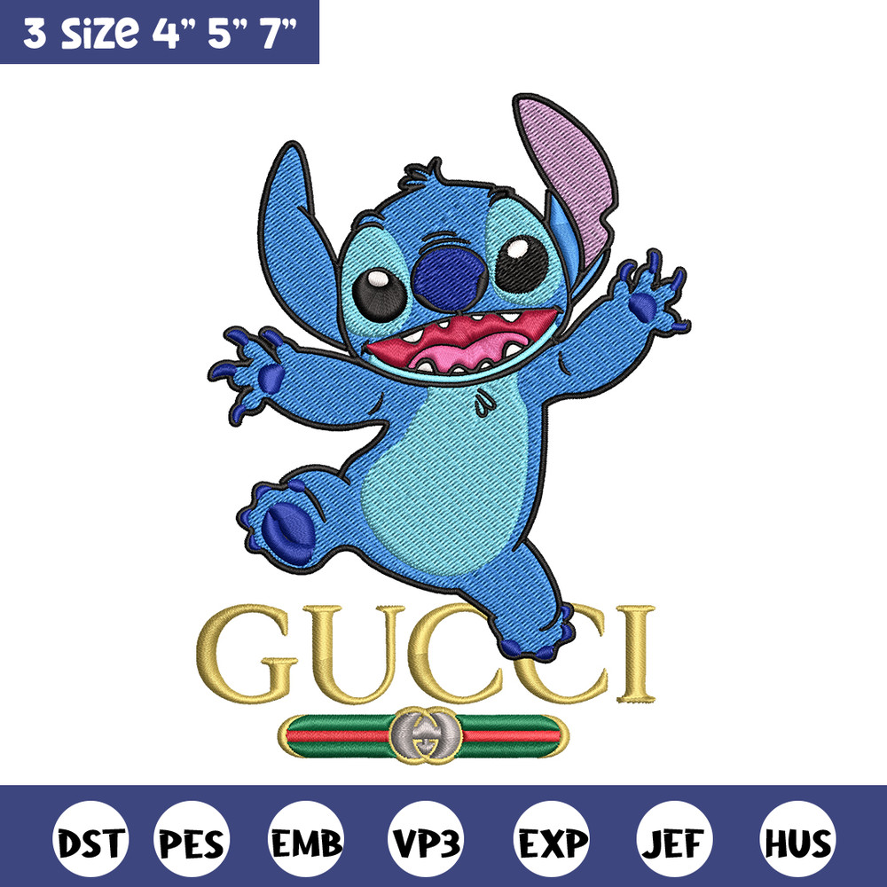 Stitch Gucii Embroidery design, Stitch Gucii Embroidery, cartoon design, Embroidery File, Instant download..jpg