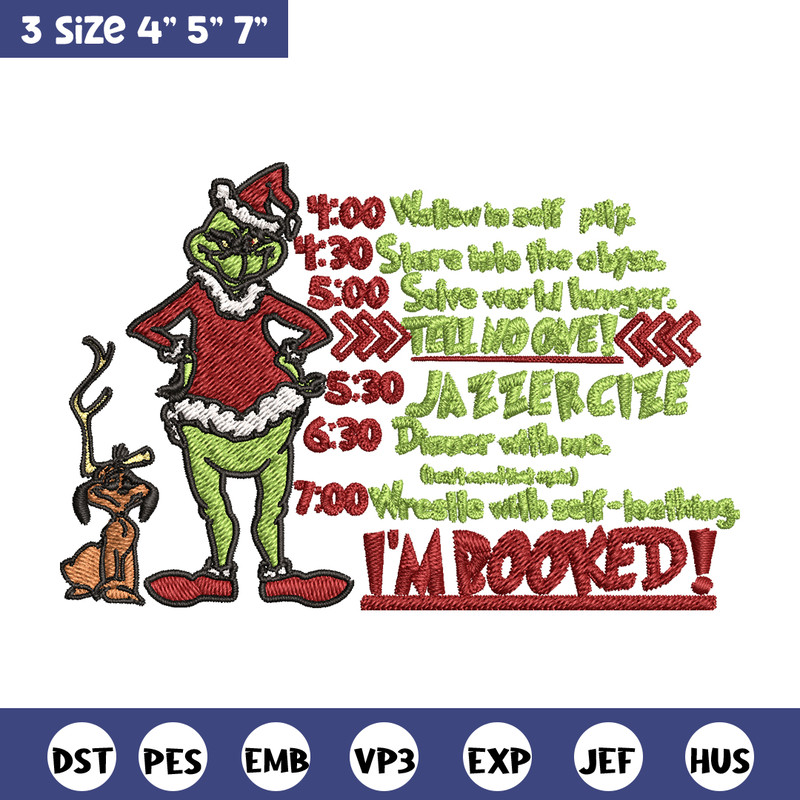 The Grinch Embroidery design, Grinch christmas Embroidery, Grinch design, Embroidery file, logo shirt, Instant download..jpg