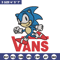 Vans Sonic Embroidery design, Vans Sonic Embroidery, cartoon design, Embroidery File, cartoon shirt, Instant download..jpg