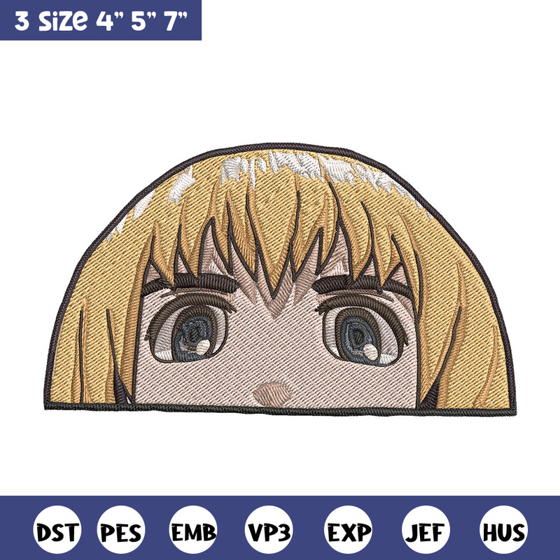 Armin Peeker Embroidery Design, Aot Embroidery, Embroidery File, Anime Embroidery, Anime shirt, Digital download.jpg