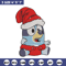 Bluey baby Embroidery Design, Bluey Embroidery, Embroidery File, Chrismas Embroidery,Anime shirt, Digital download..jpg