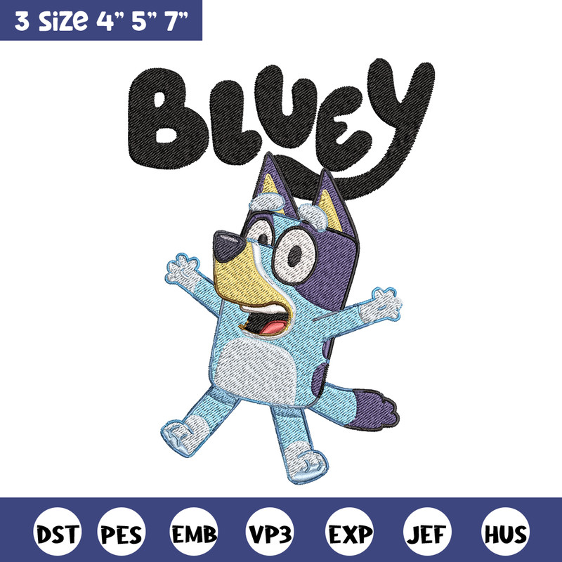 Bluey Embroidery, Bluey Cartoon Embroidery, cartoon Embroidery, cartoon shirt, Embroidery File, digital download..jpg