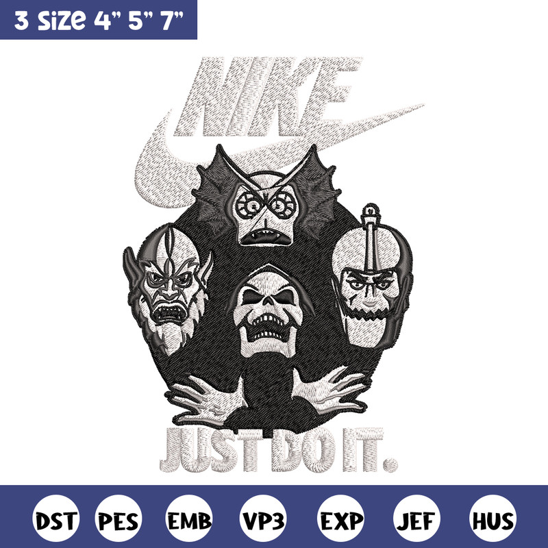 Bo-He-Man-ian Rhapsody Nike Embroidery design, Cartoon Embroidery, Logo Nike design, Embroidery file, Instant download..jpg