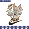 Bugs Bunny Embroidery Design, Looney Tunes Embroidery, Embroidery File, Nike Embroidery, Anime shirt, Digital download.jpg