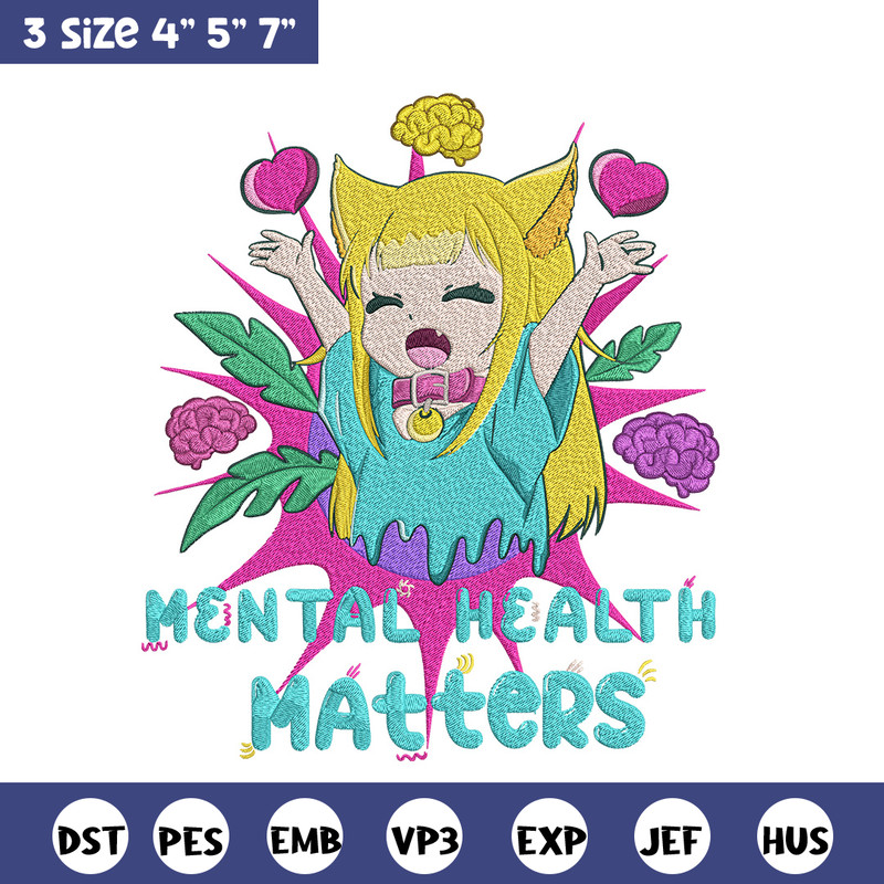 Cat girl cute Embroidery Design, Manga Embroidery, Embroidery File, Anime Embroidery, Anime shirt, Digital download.jpg