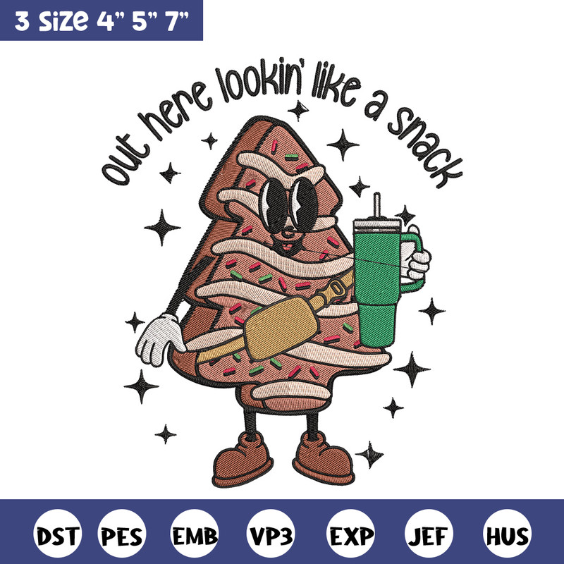 Chrismas trees Embroidery Design, Tree Embroidery, Embroidery File, Chrismas Embroidery, Anime shirt, Digital download.jpg