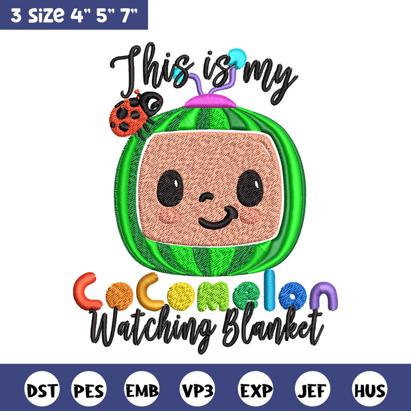 Cocomelon Logo Embroidery design, Cocomelon Embroidery, logo design, Embroidery File, logo shirt, Digital download..jpg