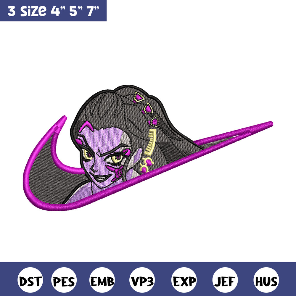 Daki nike embroidery design, Kimetsu no Yaiba embroidery, nike design, anime design, anime shirt, Digital download.jpg