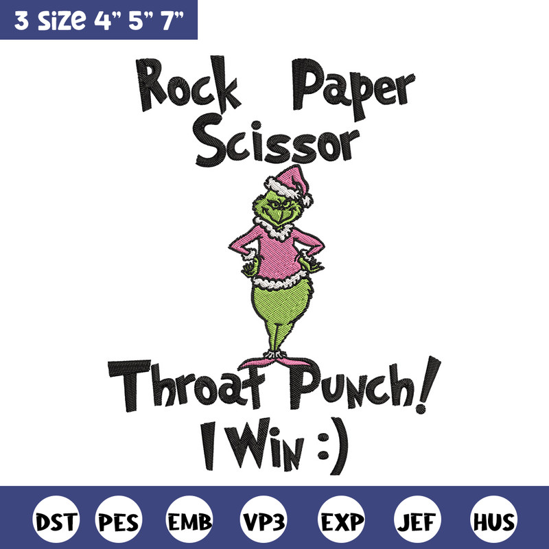 Grinch Embroidery Design, Grinch Embroidery, Embroidery File, Chrismas Embroidery, Anime shirt, Digital download.jpg