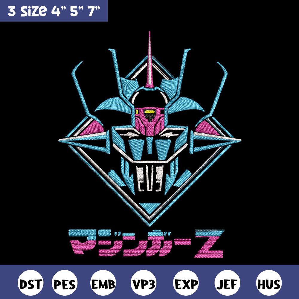 Gundam logo Embroidery Design, Gundam Embroidery, Embroidery File, Anime Embroidery, Anime shirt, Digital download.jpg