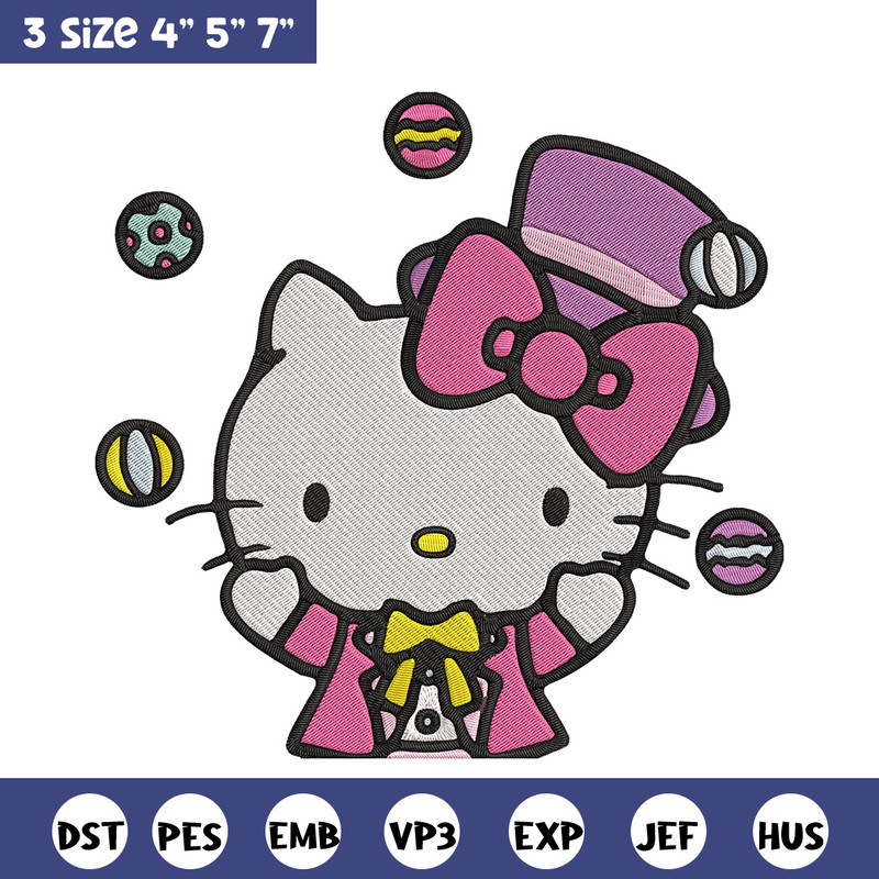 Hello kitty Peeker Embroidery Design, Hello kitty Embroidery, Embroidery File, Anime Embroidery, Digital download.jpg