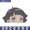 Himawari Peeker Embroidery Design, Naruto Embroidery, Embroidery File, Anime Embroidery, Anime shirt, Digital download.jpg