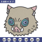 Inosuke sticker Embroidery Design, Demon slayer Embroidery, Embroidery File, Anime Embroidery, Digital download.jpg