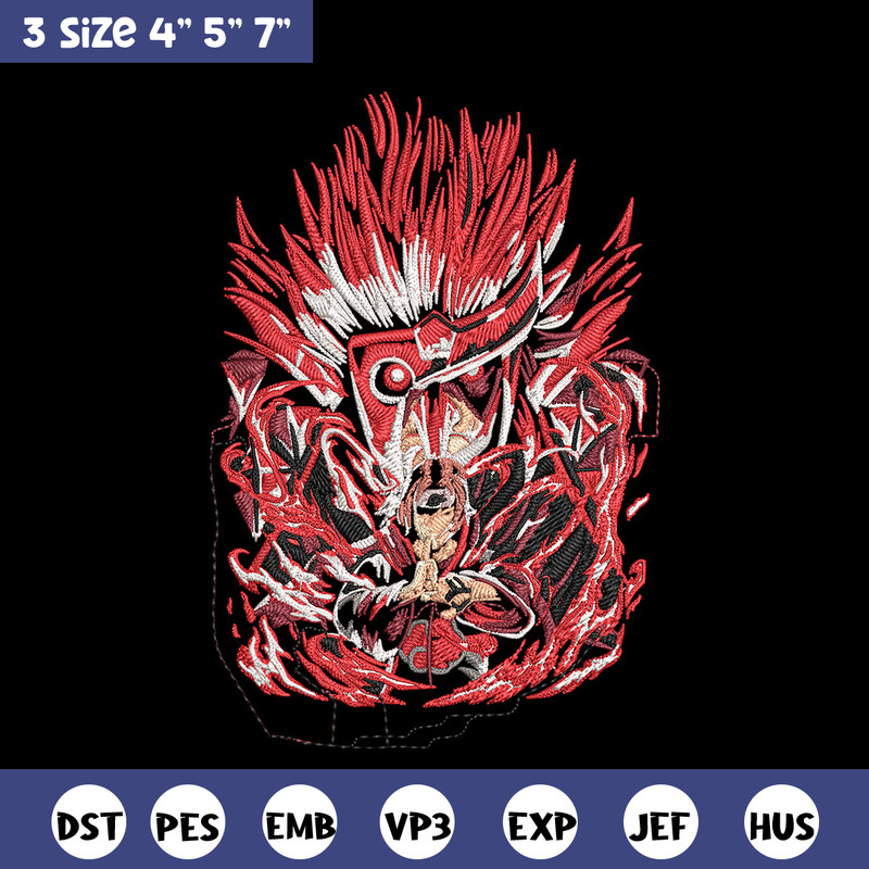 Itachi Poster Embroidery Design, Naruto Embroidery, Embroidery File, Anime Embroidery,Anime shirt, Digital download.jpg