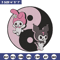 Kawaii Kuromi Embroidery Design, Hello kitty Embroidery, Embroidery File,Anime Embroidery, Anime shirt, Digital download.jpg
