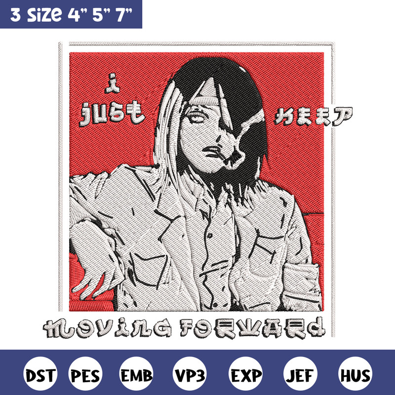 Levi poster Embroidery Design, Aot Embroidery,Embroidery File, Anime Embroidery, Anime shirt, Digital download.jpg