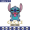 Logo Gucci Stitch Embroidery design, Disney Embroidery, Disney design, Embroidery File, cartoon shirt, Digital download..jpg