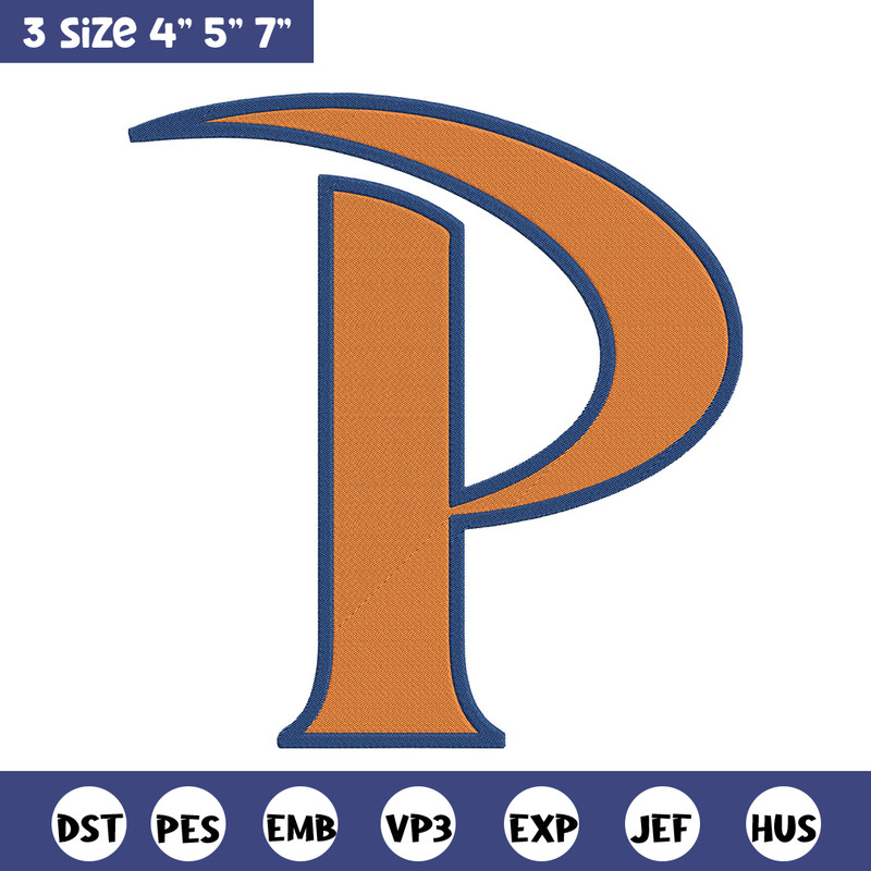 Pepperdine University logo embroidery design, NCAA embroidery, Sport embroidery, Embroidery design,Logo sport embroidery.jpg