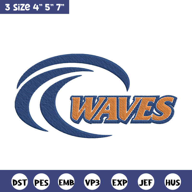 Pepperdine University logo embroidery design, NCAA embroidery, Sport embroidery,logo sport embroidery,Embroidery design.jpg