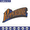 Pepperdine Waves logo embroidery design, NCAA embroidery, Embroidery design, Logo sport embroidery, Sport embroidery.jpg