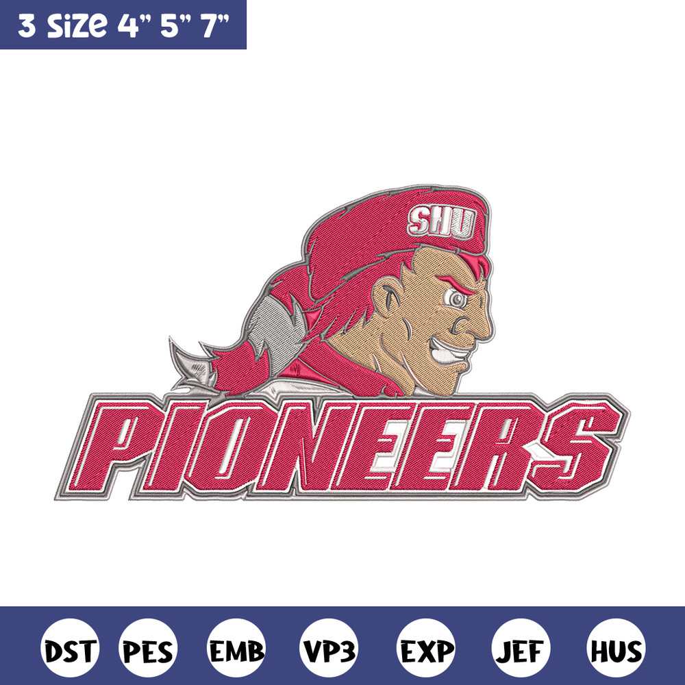 Pioneers Logo embroidery design, NCAA embroidery,Sport embroidery, logo sport embroidery, Embroidery design.jpg