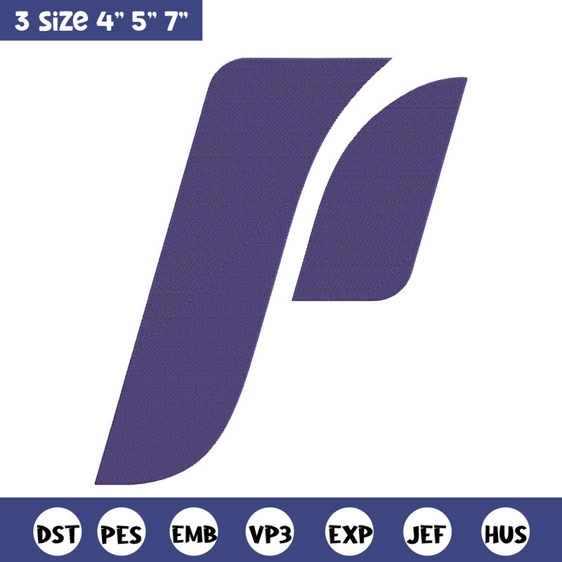 Portland Pilots logo embroidery design, NCAA embroidery,Sport embroidery, Embroidery design, Logo sport embroidery..jpg