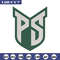 Portland State logo embroidery design, NCAA embroidery, Sport embroidery,Logo sport embroidery,Embroidery design.jpg