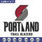 Portland Trail Blazers logo embroidery design,NBA embroidery,Sport embroidery, Embroidery design,Logo sport embroidery.jpg