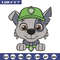 Rocky dog Embroidery Design, Paw patrol Embroidery, Embroidery File, Anime Embroidery, Anime shirt, Digital download.jpg