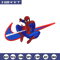 spaiderman Nike Logo embroidery design, spaiderman embroidery, Nike design, Logo shirt, digital download.jpg