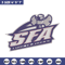 Stephen F. Austin logo embroidery design,NCAA embroidery,Sport embroidery, logo sport embroidery,Embroidery design.jpg