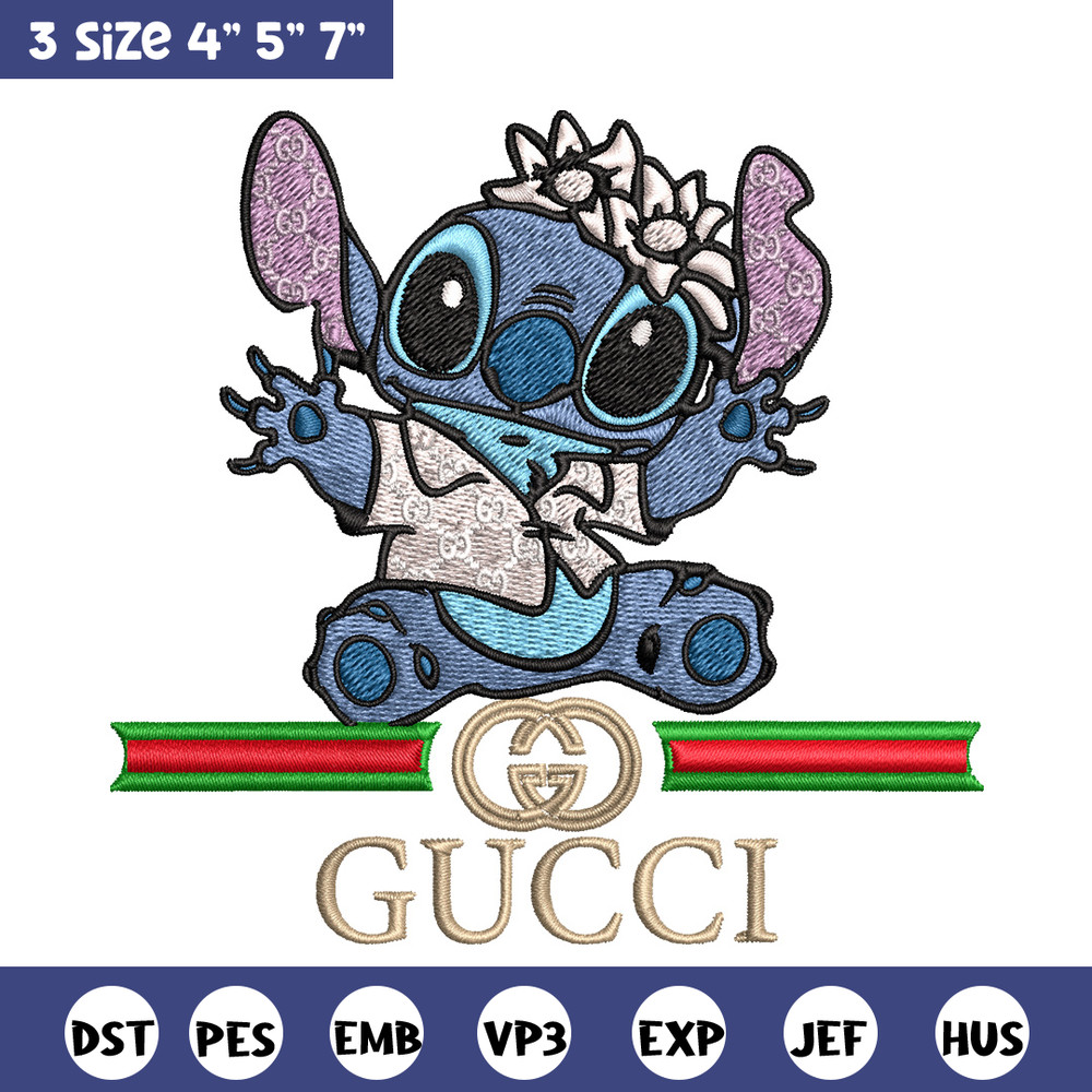 Stitch baby gucci Embroidery Design, Gucci Embroidery, Embroidery File, Logo shirt, Sport Embroidery, Digital download..jpg