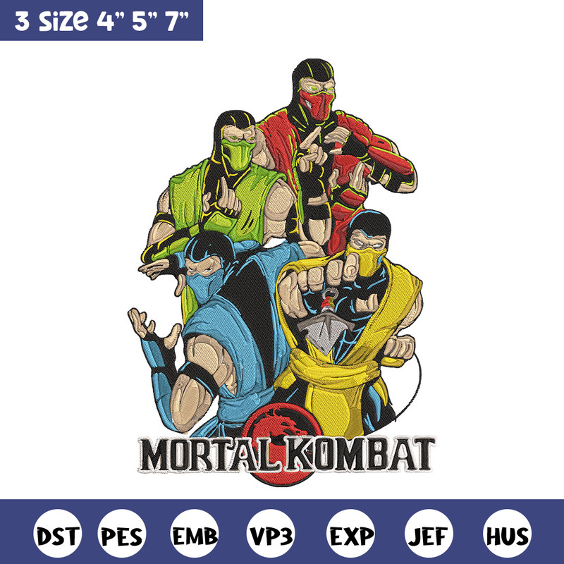 Sub Zero Embroidery Design, Mortal kombat Embroidery, Embroidery File, Anime Embroidery, Anime shirt, Digital download.jpg
