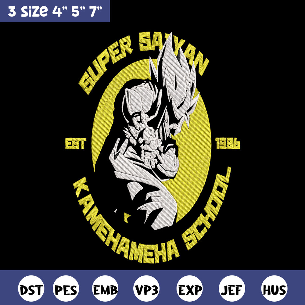 Super saiyan Embroidery Design, Dragonball Embroidery, Embroidery File, Anime Embroidery, Anime shirt, Digital download.jpg
