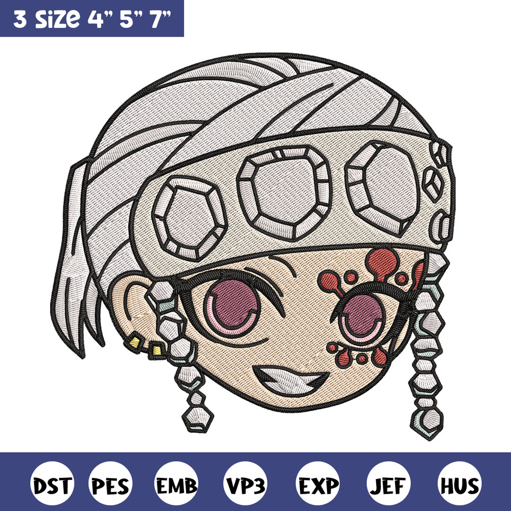 Tengen sticker Embroidery Design, Demon slayer Embroidery, Embroidery File, Anime Embroidery, Digital download.jpg