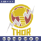 Thor logo Embroidery Design, Marvel Embroidery, Embroidery File, Anime Embroidery, Anime shirt, Digital download.jpg