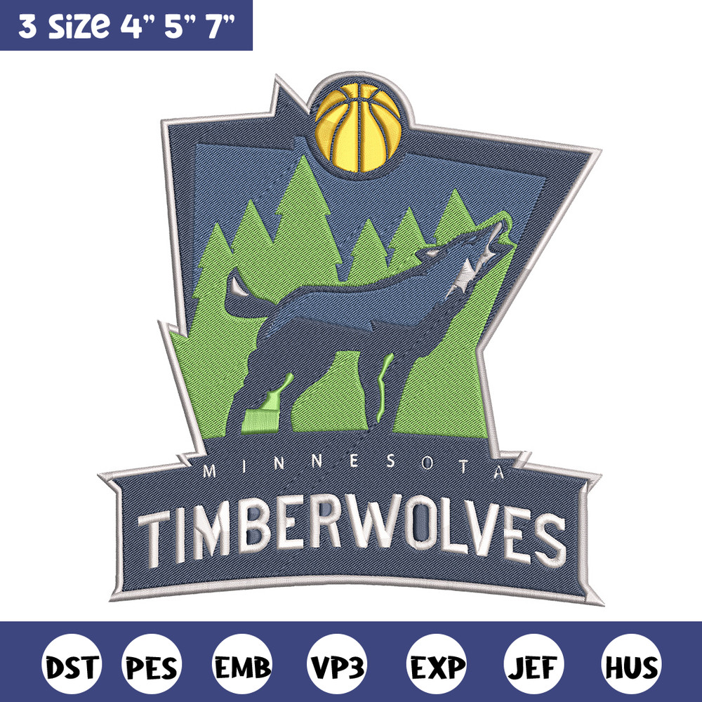 Timberwolves basketball embroidery design, NBA embroidery, Sport embroidery, Embroidery design,Logo sport embroidery.jpg