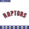 Toronto Raptors design embroidery design, NBA embroidery,Sport embroidery,Embroidery design, Logo sport embroidery..jpg