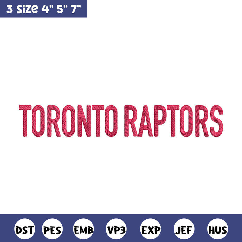 Toronto Raptors logo embroidery design, NBA embroidery,Sport embroidery, Embroidery design, Logo sport embroidery.jpg