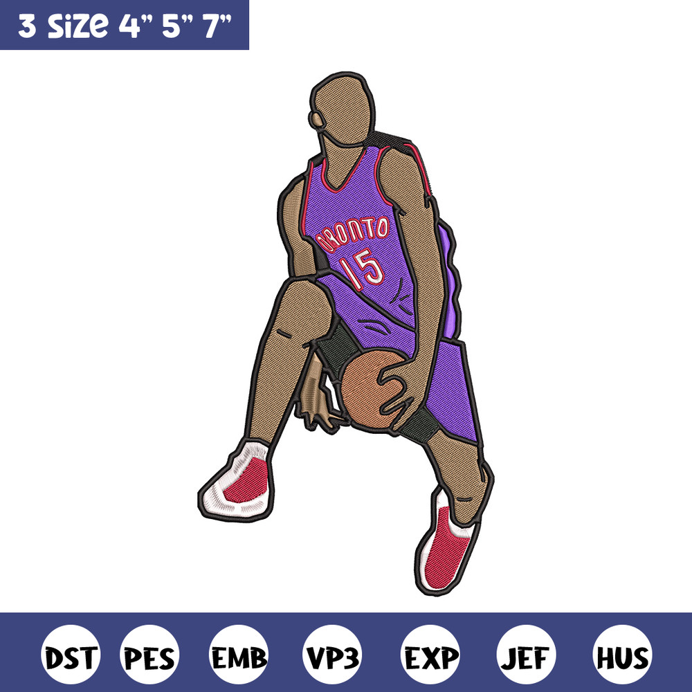 Toronto Raptors player embroidery design, NBA embroidery, Sport embroidery, Embroidery design, Logo sport embroidery..jpg