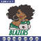 UAB Blazers girl embroidery design, NCAA embroidery, Embroidery design,Logo sport embroidery,Sport embroidery.jpg