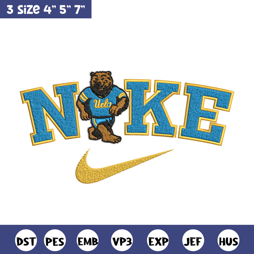 UCLA Bruins embroidery design, Sport embroidery, Nike design, Embroidery file,Embroidery shirt, Digital download.jpg