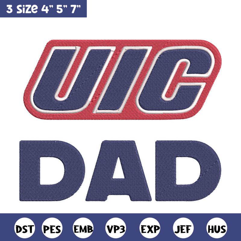 UIC Partners logo embroidery design,NCAA embroidery,Sport embroidery, logo sport embroidery,Embroidery design.jpg